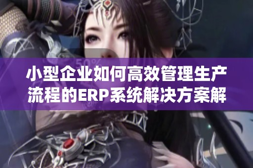 小型企业如何高效管理生产流程的ERP系统解决方案解析