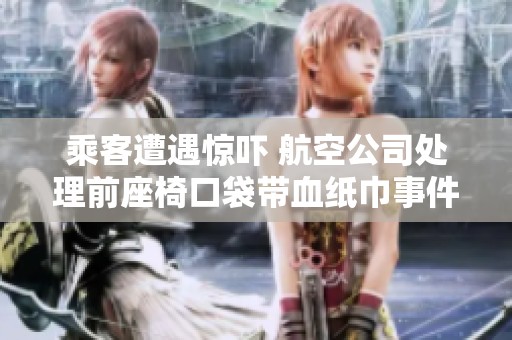 乘客遭遇惊吓 航空公司处理前座椅口袋带血纸巾事件回应