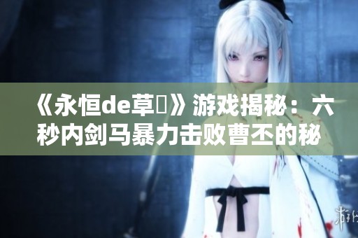《永恒de草薙》游戏揭秘：六秒内剑马暴力击败曹丕的秘密