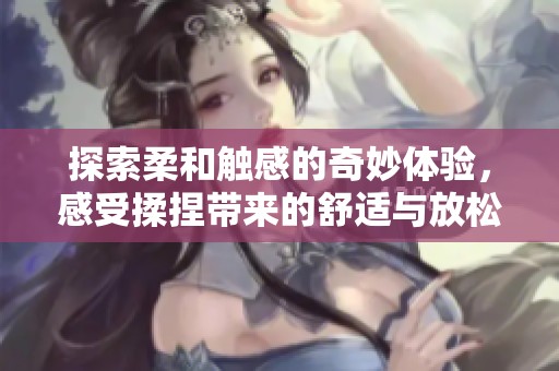 探索柔和触感的奇妙体验，感受揉捏带来的舒适与放松