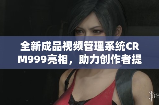 全新成品视频管理系统CRM999亮相，助力创作者提升效率