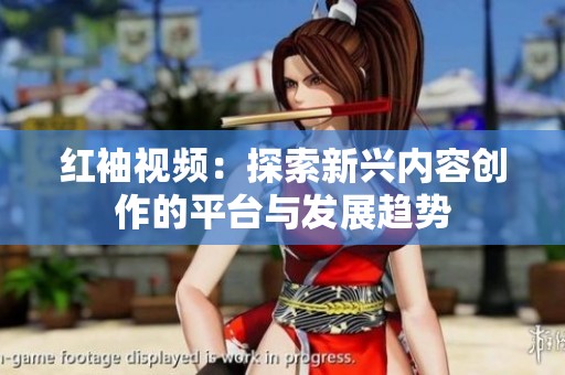 红袖视频：探索新兴内容创作的平台与发展趋势