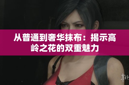 从普通到奢华抹布：揭示高岭之花的双重魅力