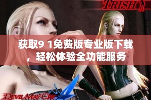 获取9 1免费版专业版下载，轻松体验全功能服务