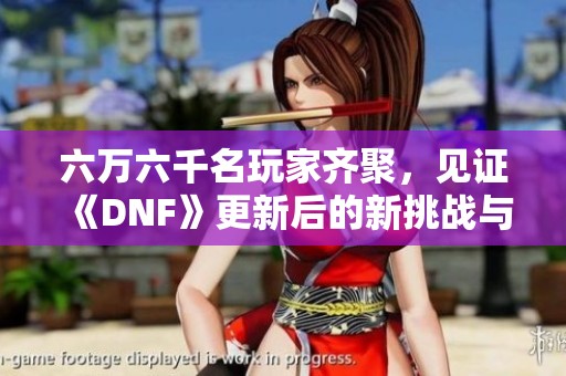 六万六千名玩家齐聚，见证《DNF》更新后的新挑战与乐趣