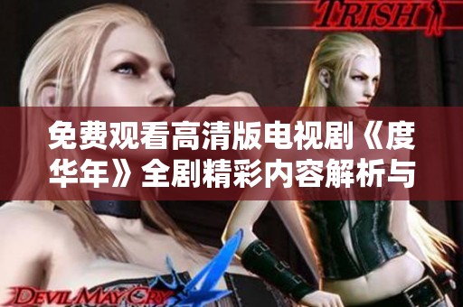 免费观看高清版电视剧《度华年》全剧精彩内容解析与推荐