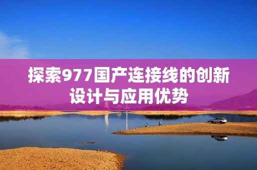 探索977国产连接线的创新设计与应用优势