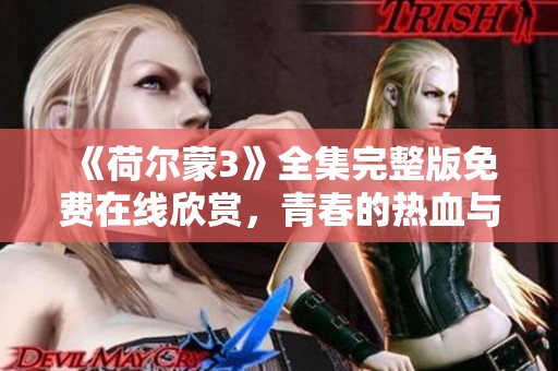 《荷尔蒙3》全集完整版免费在线欣赏，青春的热血与成长的探索