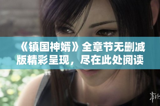 《镇国神婿》全章节无删减版精彩呈现，尽在此处阅读！