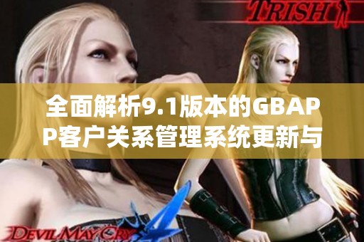 全面解析9.1版本的GBAPP客户关系管理系统更新与功能