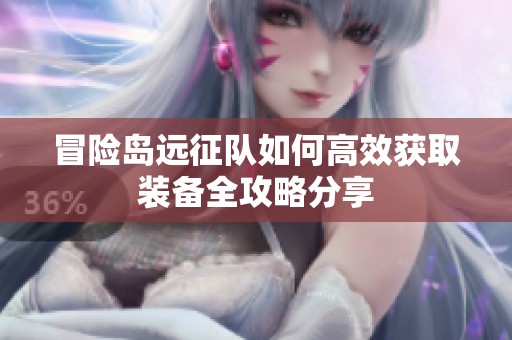 冒险岛远征队如何高效获取装备全攻略分享