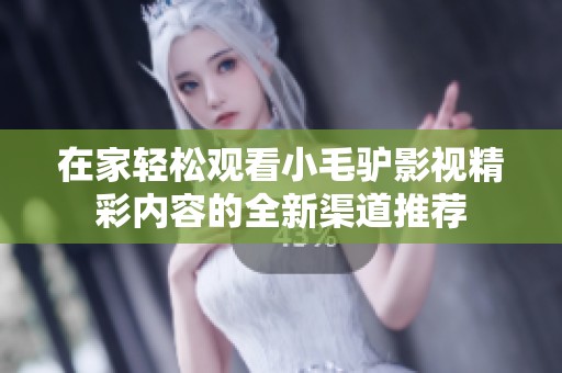 在家轻松观看小毛驴影视精彩内容的全新渠道推荐