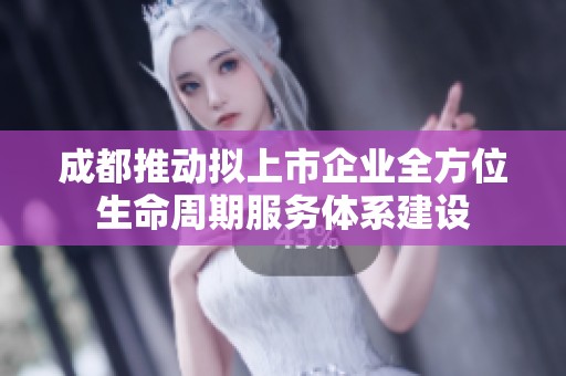 成都推动拟上市企业全方位生命周期服务体系建设