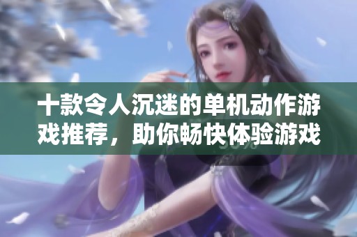 十款令人沉迷的单机动作游戏推荐，助你畅快体验游戏乐趣