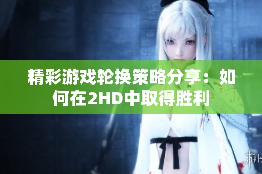 精彩游戏轮换策略分享：如何在2HD中取得胜利