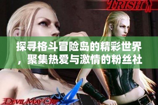 探寻格斗冒险岛的精彩世界，聚集热爱与激情的粉丝社区