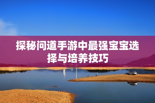 探秘问道手游中最强宝宝选择与培养技巧