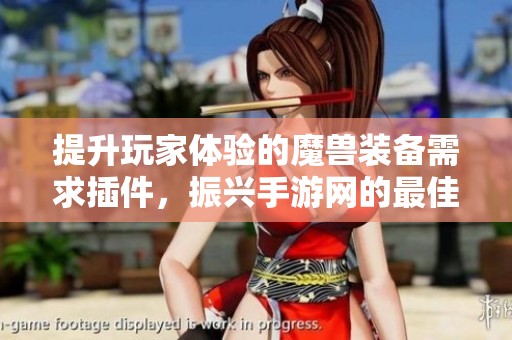提升玩家体验的魔兽装备需求插件，振兴手游网的最佳帮手