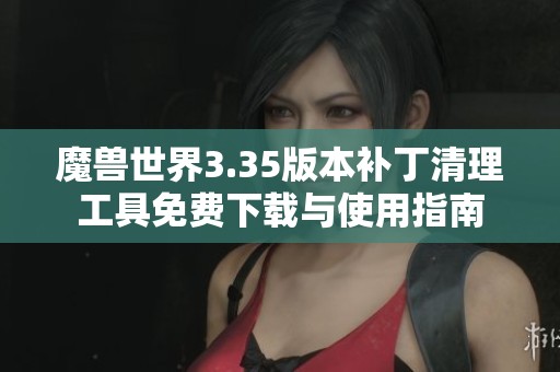 魔兽世界3.35版本补丁清理工具免费下载与使用指南