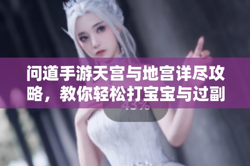 问道手游天宫与地宫详尽攻略，教你轻松打宝宝与过副本技巧