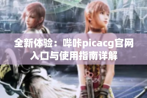全新体验：哔咔picacg官网入口与使用指南详解