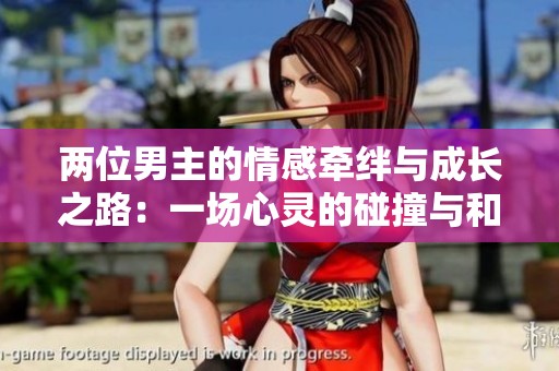 两位男主的情感牵绊与成长之路：一场心灵的碰撞与和解