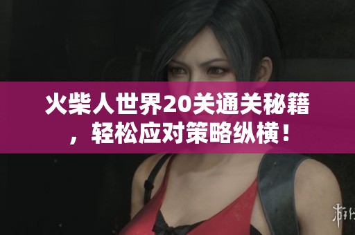 火柴人世界20关通关秘籍，轻松应对策略纵横！