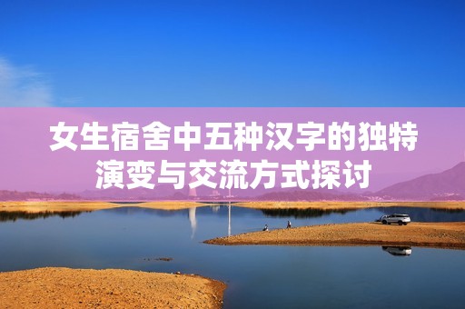 女生宿舍中五种汉字的独特演变与交流方式探讨