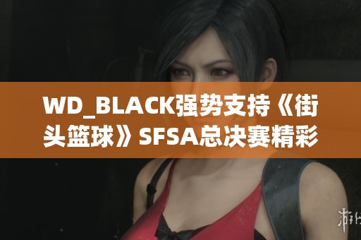 WD_BLACK强势支持《街头篮球》SFSA总决赛精彩纷呈