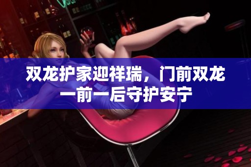 双龙护家迎祥瑞，门前双龙一前一后守护安宁