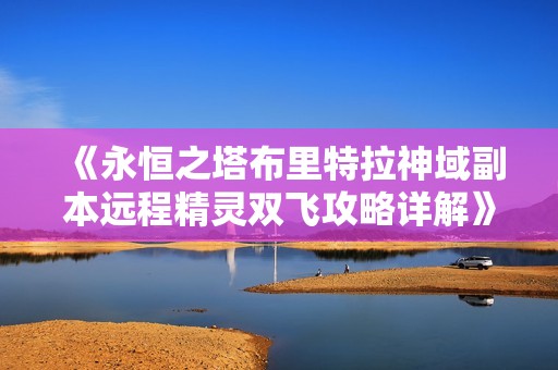 《永恒之塔布里特拉神域副本远程精灵双飞攻略详解》