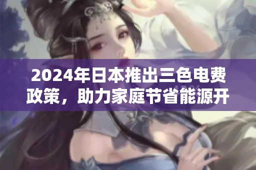 2024年日本推出三色电费政策，助力家庭节省能源开支
