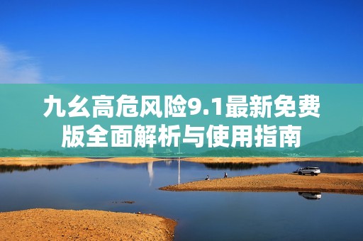 九幺高危风险9.1最新免费版全面解析与使用指南