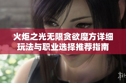 火炬之光无限贪欲魔方详细玩法与职业选择推荐指南