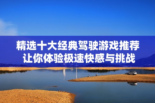 精选十大经典驾驶游戏推荐 让你体验极速快感与挑战乐趣