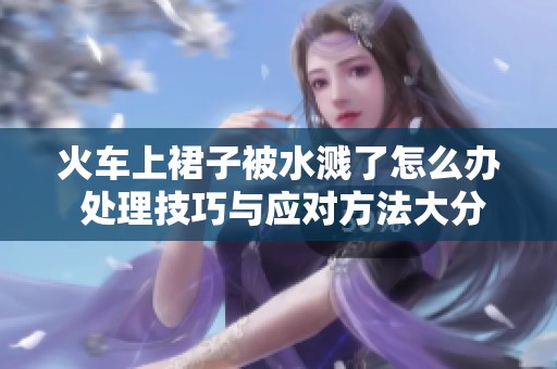 火车上裙子被水溅了怎么办 处理技巧与应对方法大分享