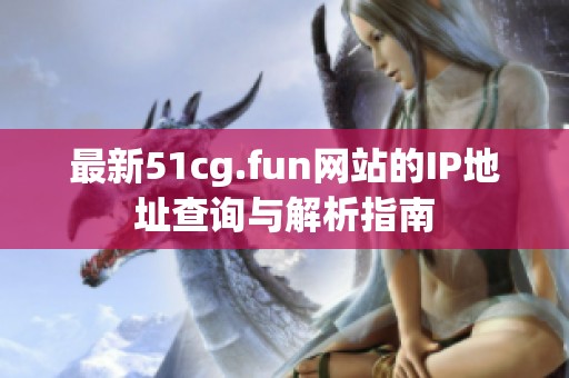 最新51cg.fun网站的IP地址查询与解析指南