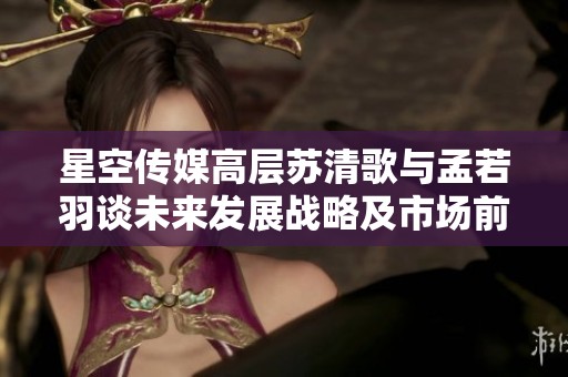 星空传媒高层苏清歌与孟若羽谈未来发展战略及市场前景
