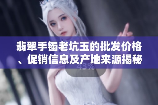 翡翠手镯老坑玉的批发价格、促销信息及产地来源揭秘