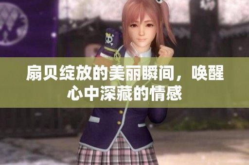 扇贝绽放的美丽瞬间，唤醒心中深藏的情感