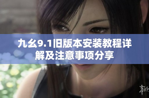 九幺9.1旧版本安装教程详解及注意事项分享