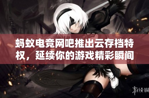蚂蚁电竞网吧推出云存档特权，延续你的游戏精彩瞬间