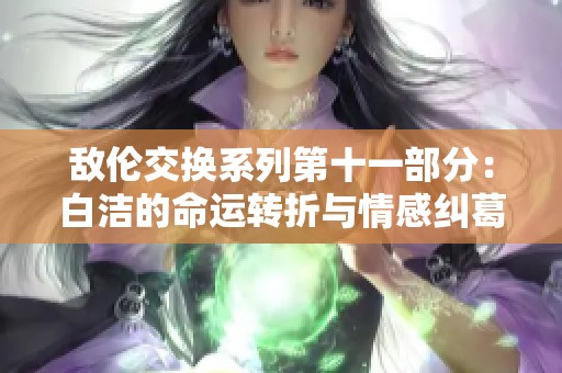 敌伦交换系列第十一部分：白洁的命运转折与情感纠葛