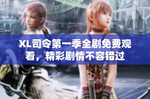 XL司令第一季全剧免费观看，精彩剧情不容错过