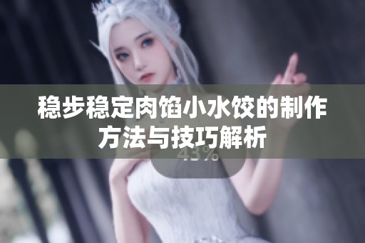 稳步稳定肉馅小水饺的制作方法与技巧解析
