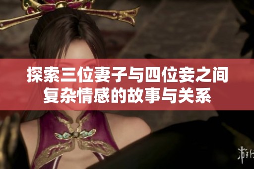 探索三位妻子与四位妾之间复杂情感的故事与关系