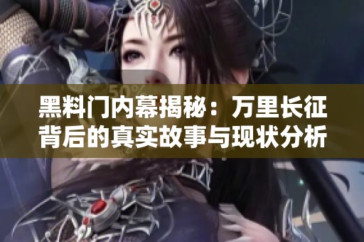 黑料门内幕揭秘：万里长征背后的真实故事与现状分析