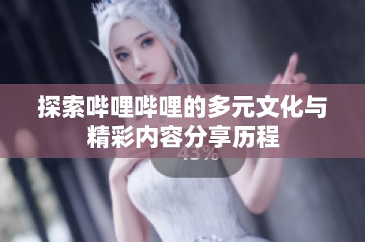 探索哔哩哔哩的多元文化与精彩内容分享历程