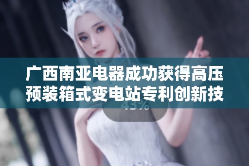 广西南亚电器成功获得高压预装箱式变电站专利创新技术，提升缆线间距安全性