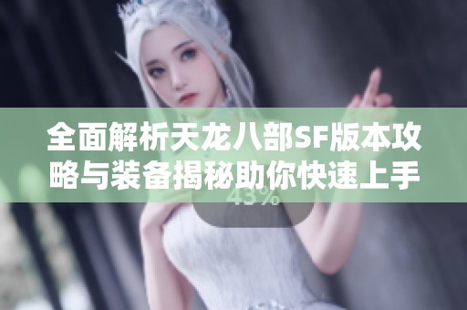 全面解析天龙八部SF版本攻略与装备揭秘助你快速上手游戏技巧